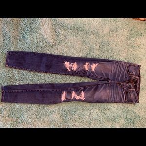 American eagle skinny jeans high rise